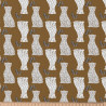 Printed Cotton AMAOU Tawny / Charcoal